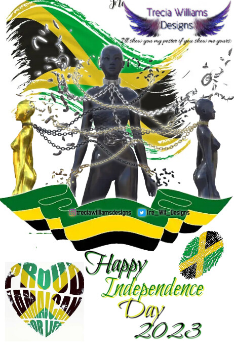 Jamaica S Emancipation Template Postermywall Jamaica S Emancipation Template Postermywall
