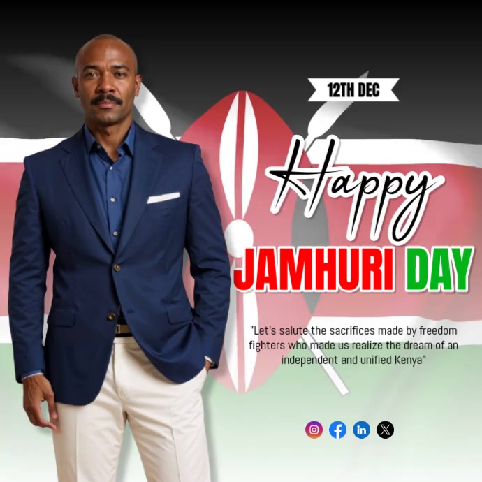 Jamhuri day poster Template | PosterMyWall