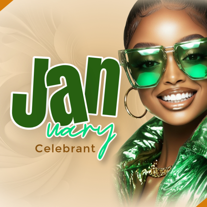 Plantilla de JAN BIRTHDAY | PosterMyWall