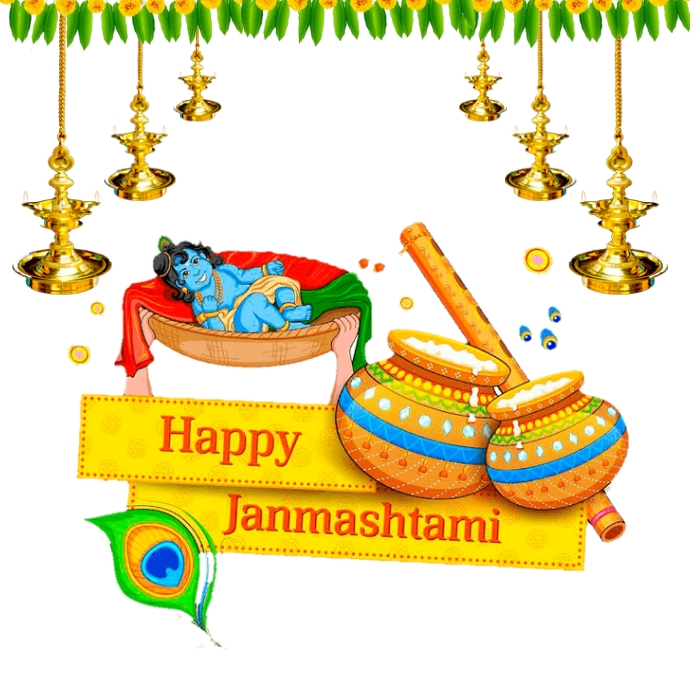 janmashtami Template | PosterMyWall