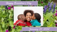 January 21st is Grandmas’ Day Pantalla Digital (16:9) template