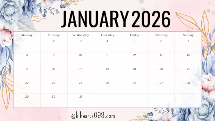 January Template | PosterMyWall