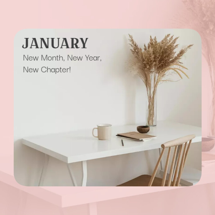 JANUARY Template | PosterMyWall
