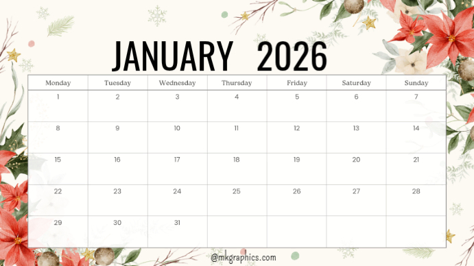 January Template | PosterMyWall