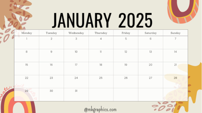 January Template | PosterMyWall