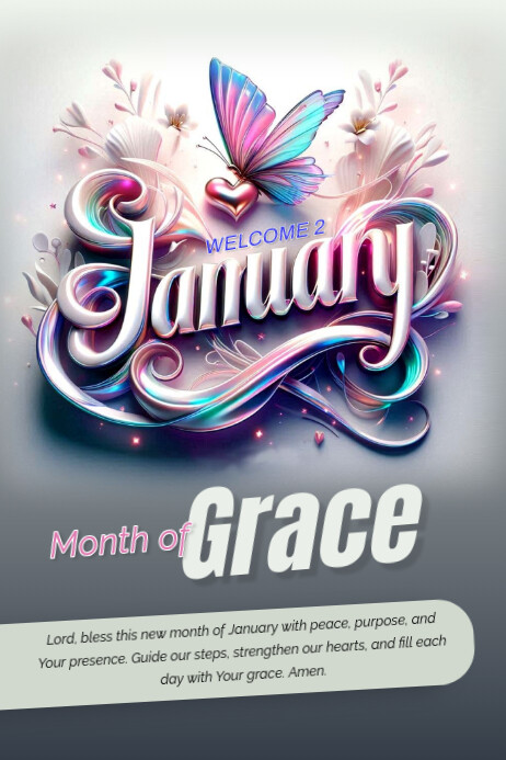Copy of JANUARY | PosterMyWall