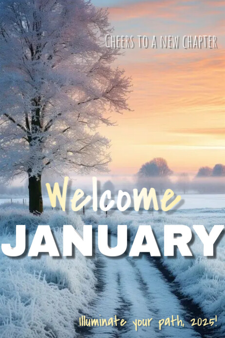 January Design/coding January Template | PosterMyWall