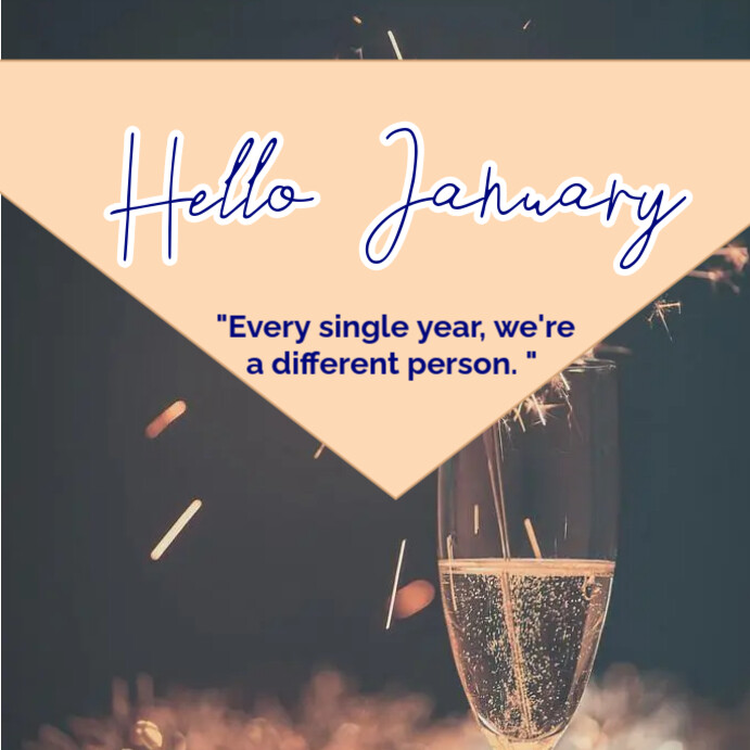 January Posts January Template | PosterMyWall