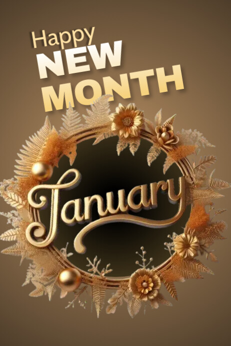 January Template | PosterMyWall