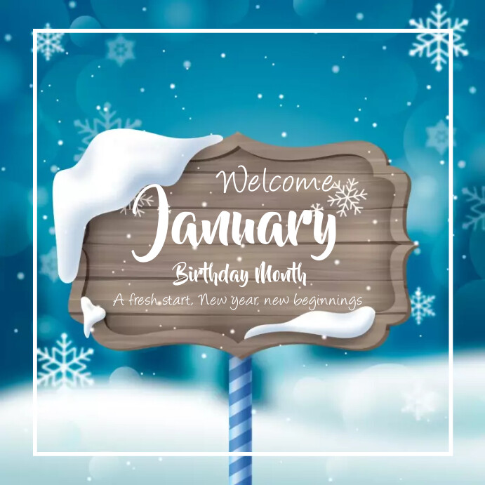 January Template | PosterMyWall