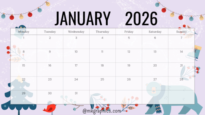 January Template | PosterMyWall