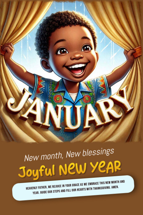 January Template | PosterMyWall