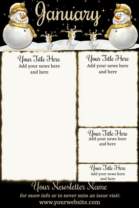 January Newsletter Ideas January Newsletter Clip Art
