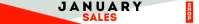 January Sales leaderboard advertisement Ranglijst template