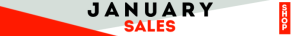 January Sales leaderboard advertisement Førertavle template