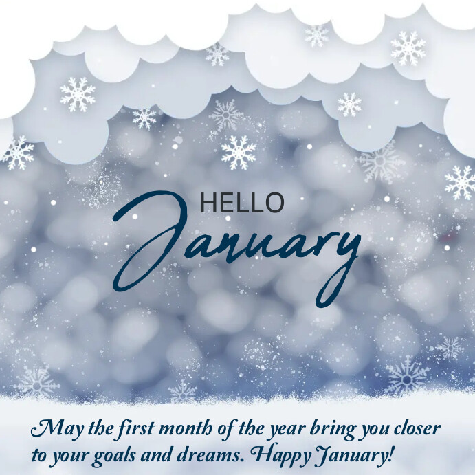 January Template | PosterMyWall