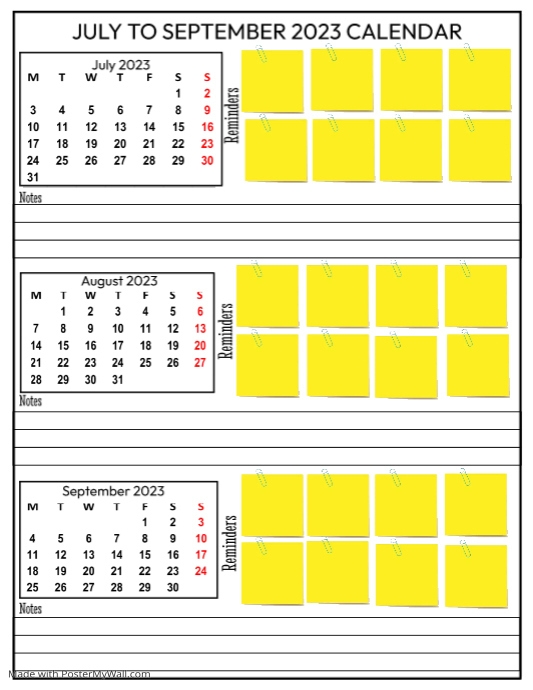 January to March 2023 Calendar with reminders Template | PosterMyWall January to March 2023 Calendar with reminders Template | PosterMyWall
