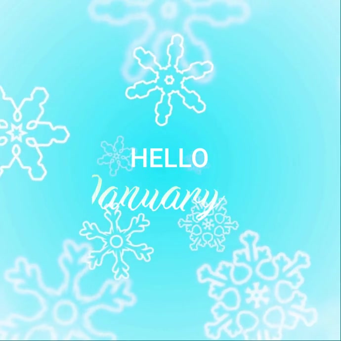 January Video Template | PosterMyWall