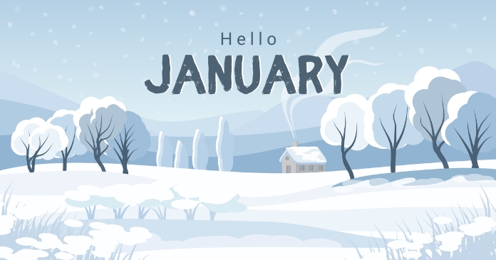 January Wallpaper Template | PosterMyWall