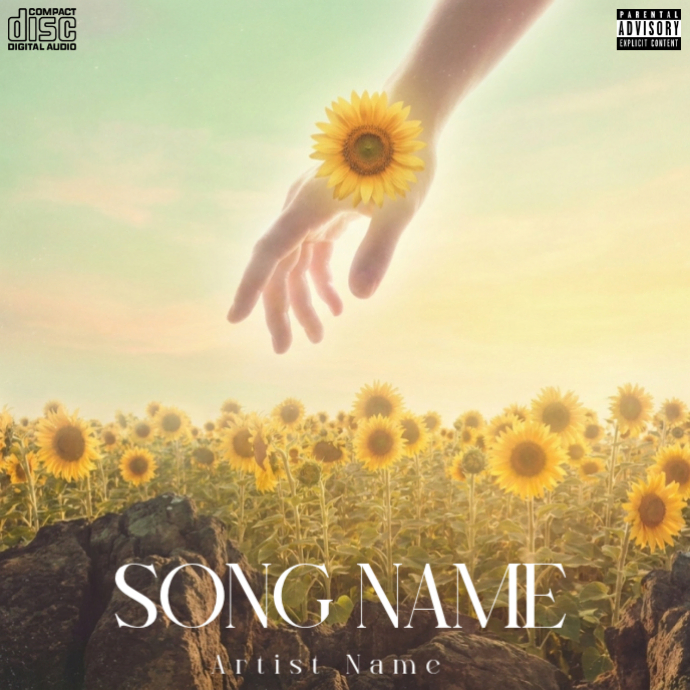 Yellow Album Cover Album Covers Template | PosterMyWall