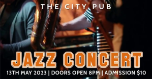 Jazz Concert Night Bar Pub Event Video Ad Facebook Shared Image template