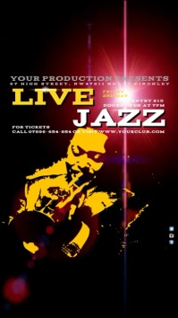 Jazz Display Template | PosterMyWall