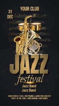 Jazz Digitalanzeige (9:16) template