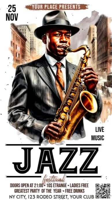 Jazz Instagram Story template