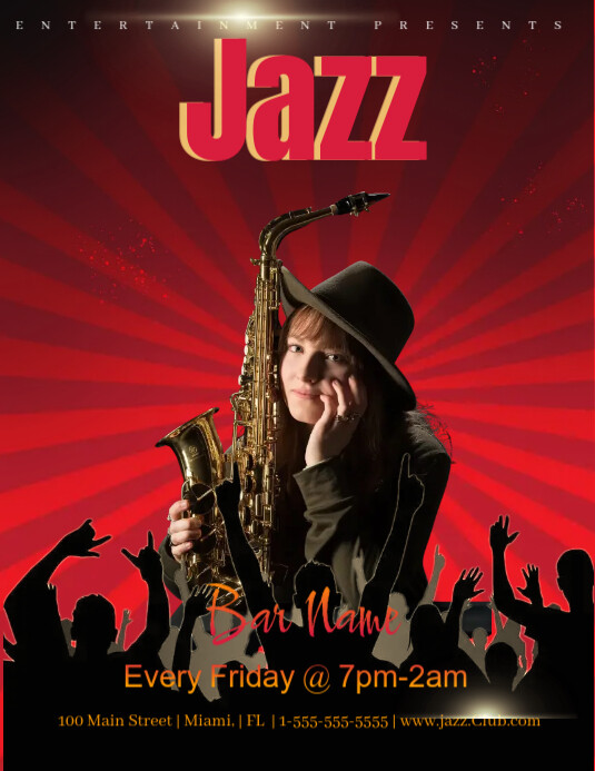 Jazz Template PosterMyWall
