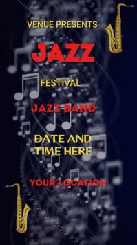 Jazz Display Template | PosterMyWall