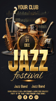 Jazz Pantalla Digital (9:16) template