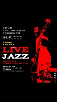 Jazz Display Template | PosterMyWall