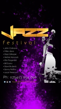 Jazz Display Template | PosterMyWall