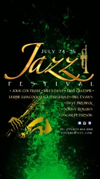 Jazz Display Template | PosterMyWall