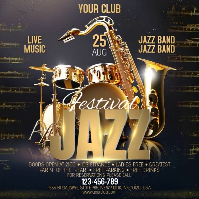 Jazz Flyer Template | PosterMyWall