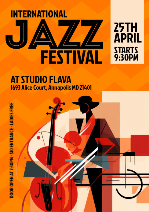 Jazz Flyer Template | PosterMyWall