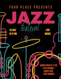 Jazz Template | PosterMyWall