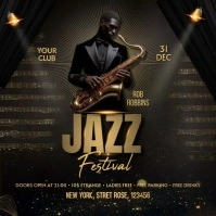 Jazz Instagram Post template