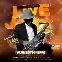 jazz live Post Instagram template