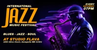 Jazz Music Facebook template