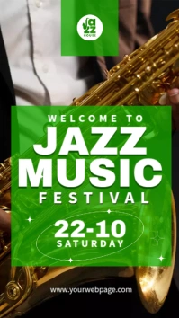 Jazz Music Festival 2023 Instagram Story template