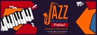 Jazz Music Festival Portada de Facebook template