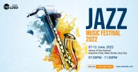 Jazz Music Festival Ibinahaging Larawan sa Facebook template