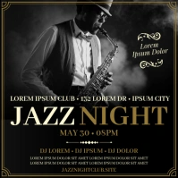 JAZZ NIGHT BANNER Instagram Post template