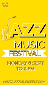 36+ Free Jazz Digital Display (9:16) Templates | PosterMyWall