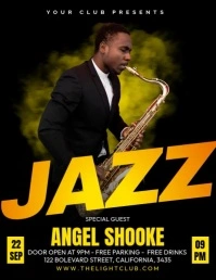Jazz Party Flyer (US Letter) template