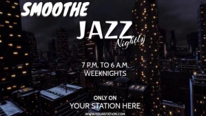 JAZZ RADIO STATION Affichage numérique (16:9) template