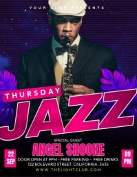 Jazz Thursday Night Flyer (US Letter) template