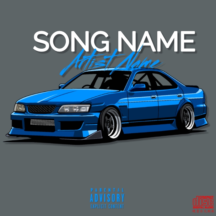 JDM Cover art Template PosterMyWall