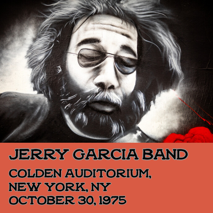 Jerry Garcia Template PosterMyWall
